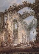 Joseph Mallord William Turner Interior Ruin France oil painting artist